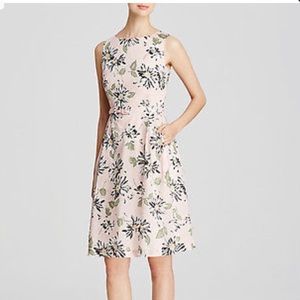 Anne Klein Pink Floral Vintage Dress Size 2